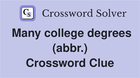 finance degree crossword clue|finance majors degree abbr name.